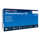 FreeForm® EC Nitrile Extended Cuff Length Exam Glove, Medium, Blue, 10/CS