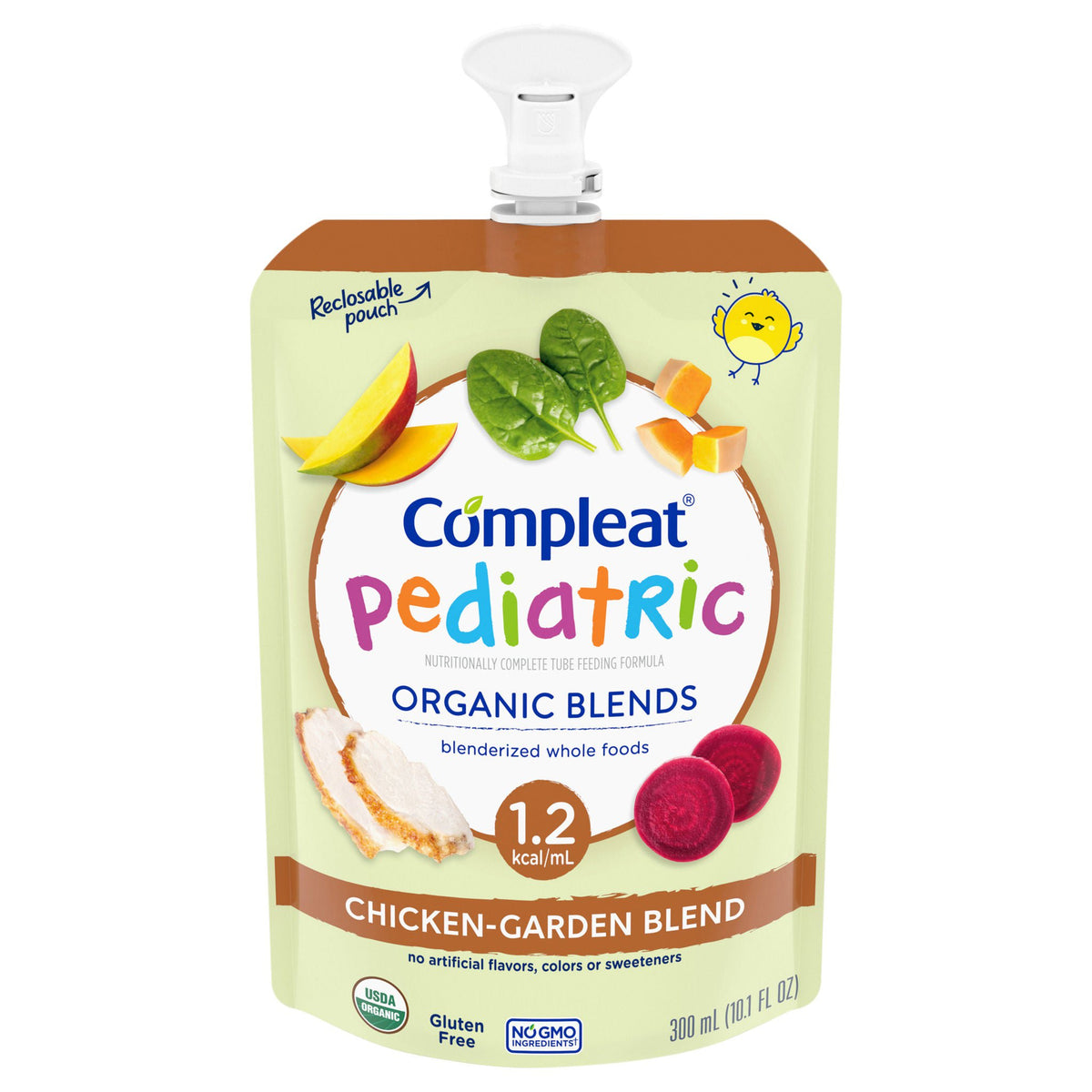 Compleat, Ped Organic Chickengarden Blend 10.1Oz (24/Cs), 24/Cs