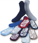 Medical Action Acti-Tred Slippers Slipper Socks Dbl Side Treadsm/Youth Cranberry 48Pr/Cs -99943 - BriteSources