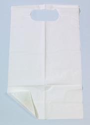 Tidi® Slipover Adult Economy Bib, 18 X 30 In., White, 150/Cs
