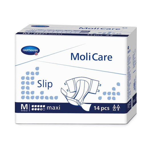 Molicare® Slip Maxi Incontinent Brief, Medium, 14/Bg