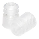 McKesson Flanged Plug Cap, Colorless, Polyethylene, for 12 mm Tubes, 1000/BG