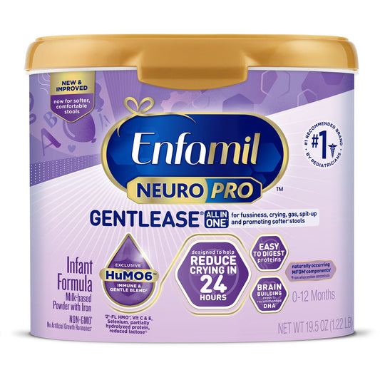 Enfamil Neuropro™ Gentlease® Infant Formula, 1.22-Lb. Canister, 4/Cs