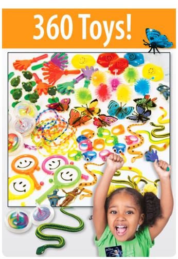 Toy, Supersize Pack Assorted, 360/Pk