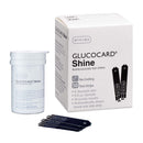 Glucocard® Shine Blood Glucose Test Strip for use with Monitoring Meter, 50/BX