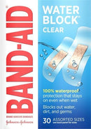 J&J Band-Aid Adhesive Bandages Bandage Adh Water Blockclear Asst 30/Bx 24Bx/Cs -119059 - BriteSources