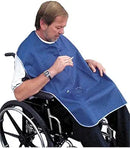 FIRE-RETARDANT BIB, DENIM BLUE KERMEL MATERIAL WITH WHITE TRIM, 24" X 36", SOLD AS EACH KINSMAN 10000721