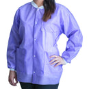 FITME™ LAB JACKET, LAVENDER, MEDIUM, SOLD AS 50/CASE DUKAL UGJ-6504-M