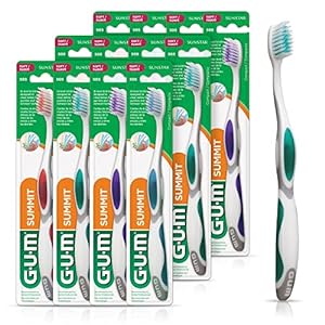 SUNSTAR GUM® ADULT TOOTHBRUSH. SUPERTIP® TOOTHBRUSH, SENSITIVE BRISTLES, FULL HEAD, 1 DZ/BX (US ONLY) (PRODUCTS CANNOT BE SOLD ON AMAZON.COM OR ANY OT - BriteSources