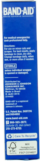 J&J Band-Aid Adhesive Pads Pads Adh Bandaid Lg 2 76/8X410/Bx 24Bx/Cs -118338 - BriteSources