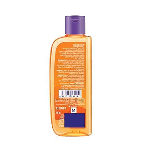 J&J Clean & Clear Facial Care Cleanser Hydrate Oil-Free 8Oz6/Bx 4Bx/Cs -117787 - BriteSources