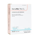 DermaFilm® Hydrocolloid Dressing, 2 x 2 Inch, 20/BX