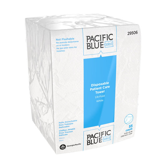 Pacific Blue Select™ Air-laid Bonded Cellulose Washcloth, 1320/CS
