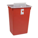 SHARPS-A-GATOR™ MULTI-PURPOSE SHARPS CONTAINER, 10 GALLON, 15½ X 21½ X 12 INCH, SOLD AS 1/EACH CARDINAL 31143665