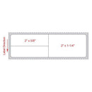 LABEL, LAB DIRECT THERMAL MEDITEC 4X1/25" (1000/RL 8RLS/CS), 1/RL
