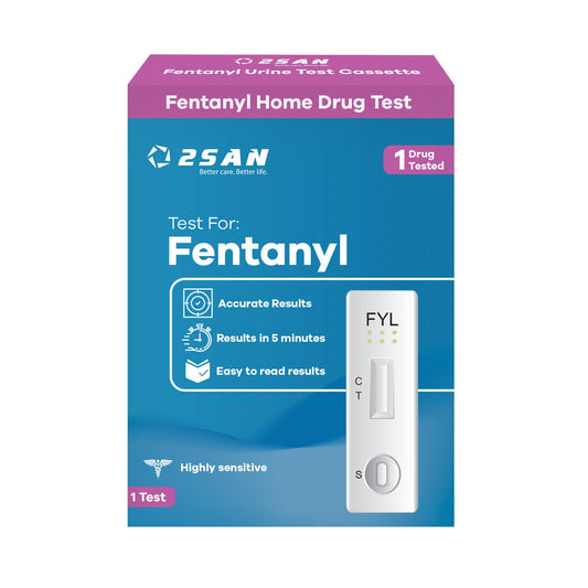 DRUG TEST, URINE 2SAN FENTANYLTEST CASSETTE 1-PK (24KT/CS), 24/CS