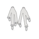 STRAPS, F/PATIENT SLINGS (1/ST) DRVMED, 1/ST