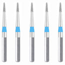 539.8M1, Needle Sharep, Short, Long Neck, 0.8 mm Dia,  Medium Grit Diamond Bur, 5 per pack