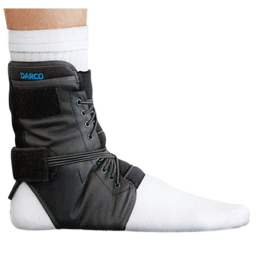 Darco Web™ Ankle Brace, Bungee / Hook And Loop Strap Closure, Medium, 1/Ea