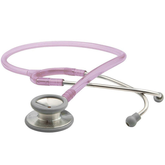 Adscope™ 603 Classic Stethoscope, Pink, 1/Ea