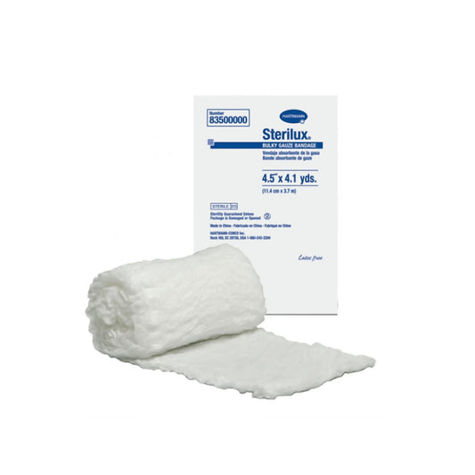 Sterilux® Bulky Sterile Fluff Bandage Roll, 4-1/2 Inch X 4-1/10 Yard, 100/Cs