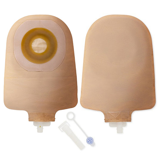 Premier™ 8467 One-Piece Transparent Urostomy Pouch, Pre-Cut To Fit 19 Mm Stomas, 10/Bx
