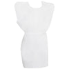 McKesson Patient Exam Gown, One Size Fits Most, White, 50/CS