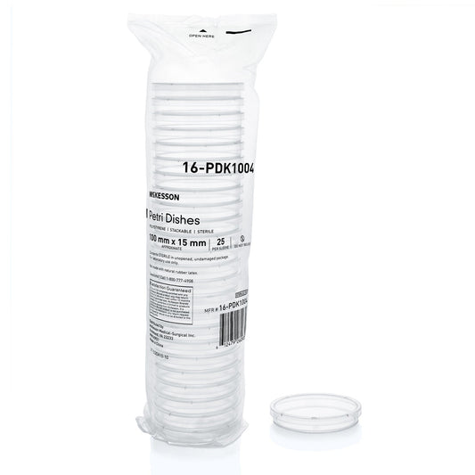 Mckesson Petri Dish, 100 X 15 Mm, 25/Sl