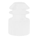 McKesson Flanged Plug Cap, White, Polyethylene, for Use with 13 mm Tubes, 1000/BG