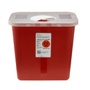SharpSafety™ Multi-purpose Sharps Container, 2 Gallon, 10.5 x 10 x 7.25 Inch, 20/CS
