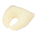 Hermell Products Faux Sherling Travel Neck Pillow, 1/EA