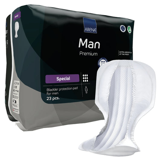 Abena® Man Premium Bladder Protection Pads, Special, 92/Cs