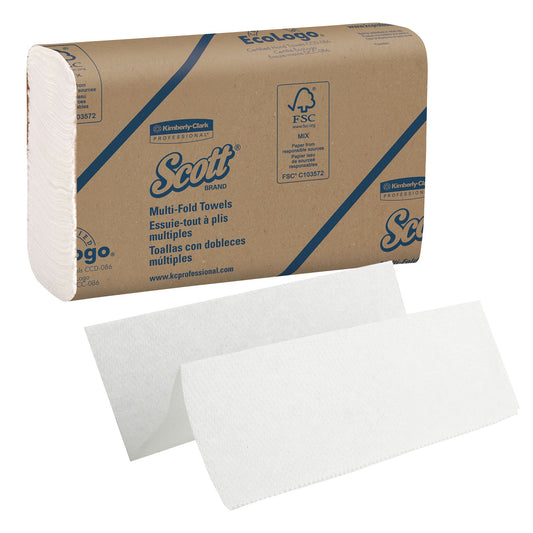 TOWEL, PAPER MLTFLD TRADITIONAL (250/PK 12PK/CS) KIMCON, 12/CS