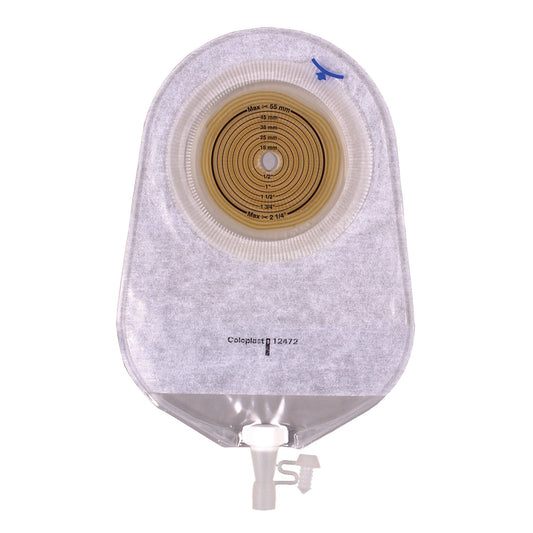 Assura® Deep Convex Transparent Urostomy Pouch, 15 – 43mm Stomas, 10/BX