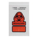 Specimen Transport Bag with Document Pouch, Zip Closure, 6 x 9 Inch, 1000/CS