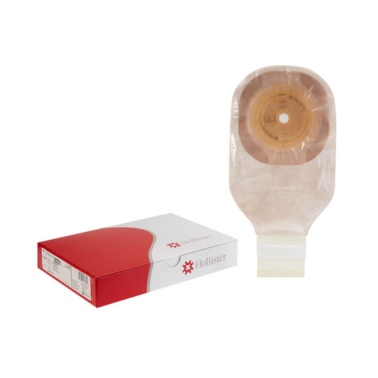 Premier™ 8031 One-Piece Ultra-Clear Ostomy Pouch, Cut to Fit Stomas up to 64 mm, 10/BX