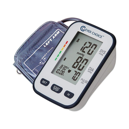 Clever Choice™ Fully Auto Blood Pressure Monitor, 24/Cs