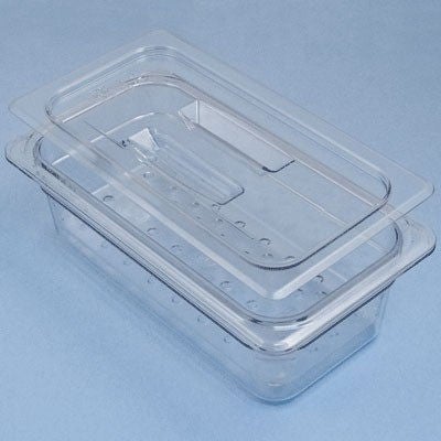 Tray, Instr Soaking Plas Clr Med 7"X13"X4", 1/Ea