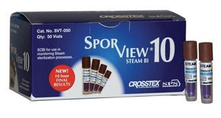 Indicator, Biological Steam Sporview Self Contained (50/B, 50/Bx