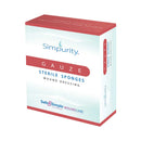Simpurity™ Sterile Gauze Sponge, 6 x 6-3/4 Inch, 12-Ply, 480/CS