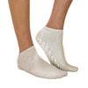 Care-Steps® Single Tread Slipper Socks, Large, Beige, 12/DZ