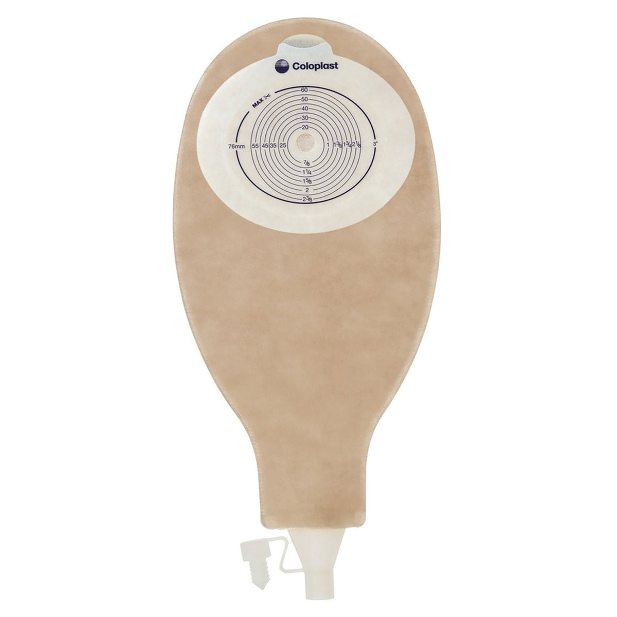 SenSura® Standard Wear Post-Op 1-Piece Opaque Ostomy Pouch, 10 – 76mm Stomas, 5/BX