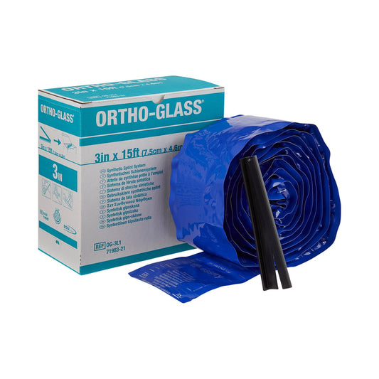 Ortho-Glass® Splint Roll, White, 3 Inch X 5 Yard, 2/Cs