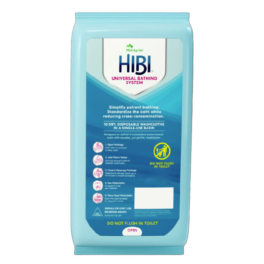 BATHING SYSTEM, HIBI UNIV (10/BX 64BX/CS), 640/CS