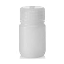 BOTTLE, WIDE MOUTH W/CLOSURE HDPE 30ML (72/CS), 72/CS