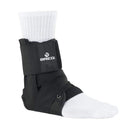 ANKLE BRACE, LACE UP W/TIBA STRP BLK LG, 1/EA