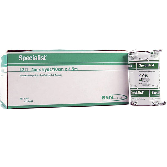 Specialist® Plaster Bandage, 4 Inch X 5 Yard, 12/Dz