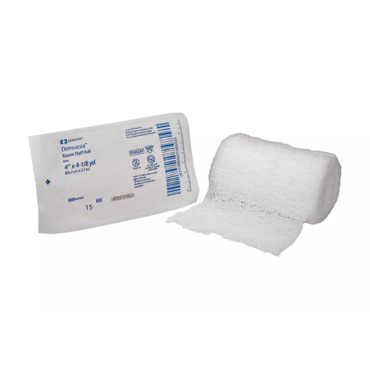 Dermacea™ Fluff Bandage Roll, 3-4/10 Inch X 3-6/10 Yard, 6-Ply, 96/Cs