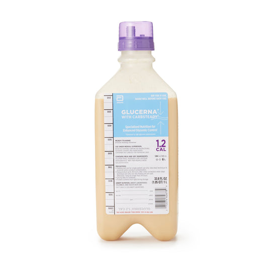 Glucerna® With Carbsteady 1.2 Cal Tube Feeding Formula, 33.8-Ounce Carton, 8/Cs