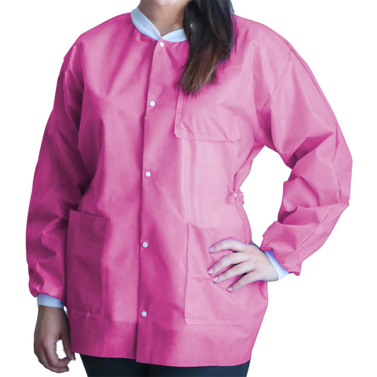 Coat, Lab Fitme Raspberry Pnkxlg (10/Bg 5Bg/Cs), 50/Cs